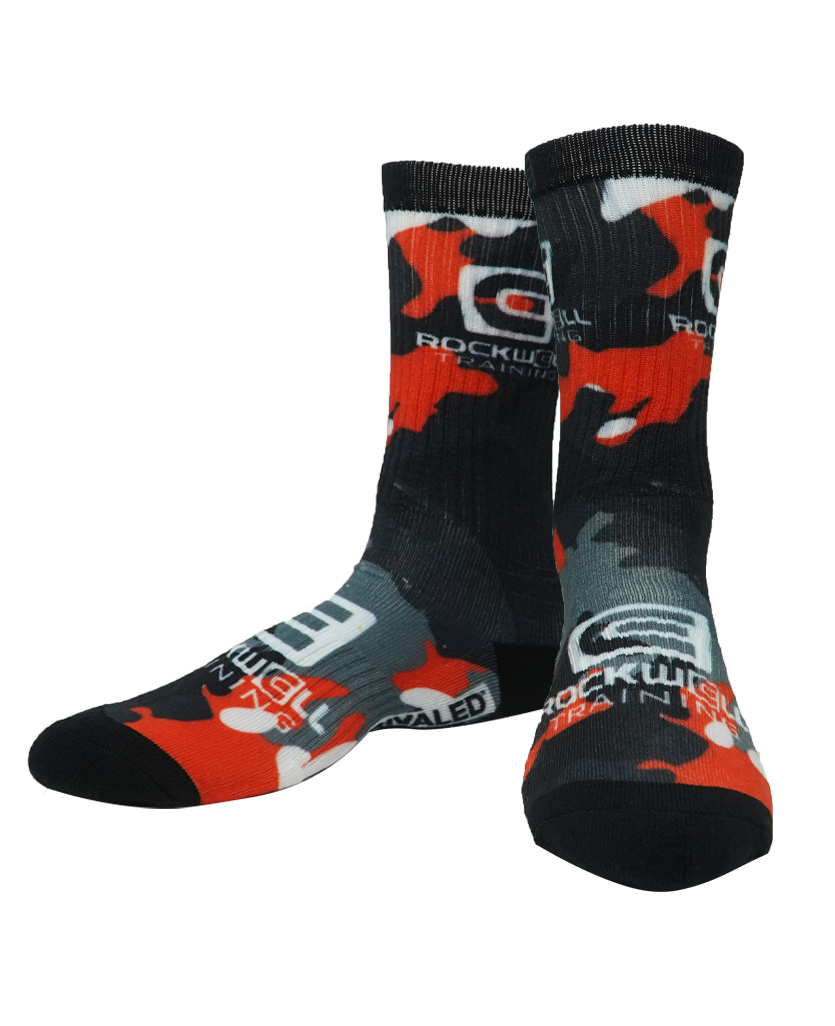 Rockwell Performance Camo Crew Socks - Korvel