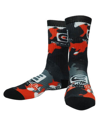 Rockwell Performance Camo Crew Socks - Korvel