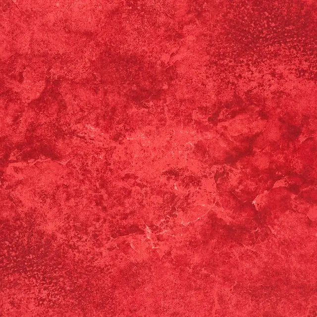 Tela Básica de Romance Caliente Rojo Stonehenge - Algodón Premium