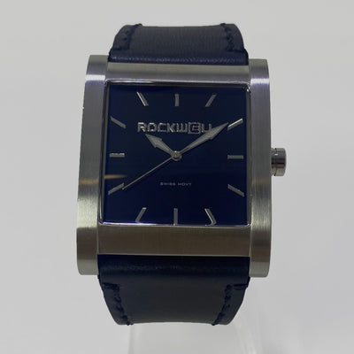 Rook Silver/Black Watch - Timeless Elegance