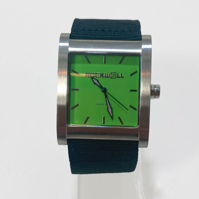 Rook Silver and Green Watch