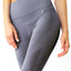 Mesh Seamless Legging with Ribbing Detail