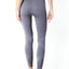 Mesh Seamless Legging with Ribbing Detail