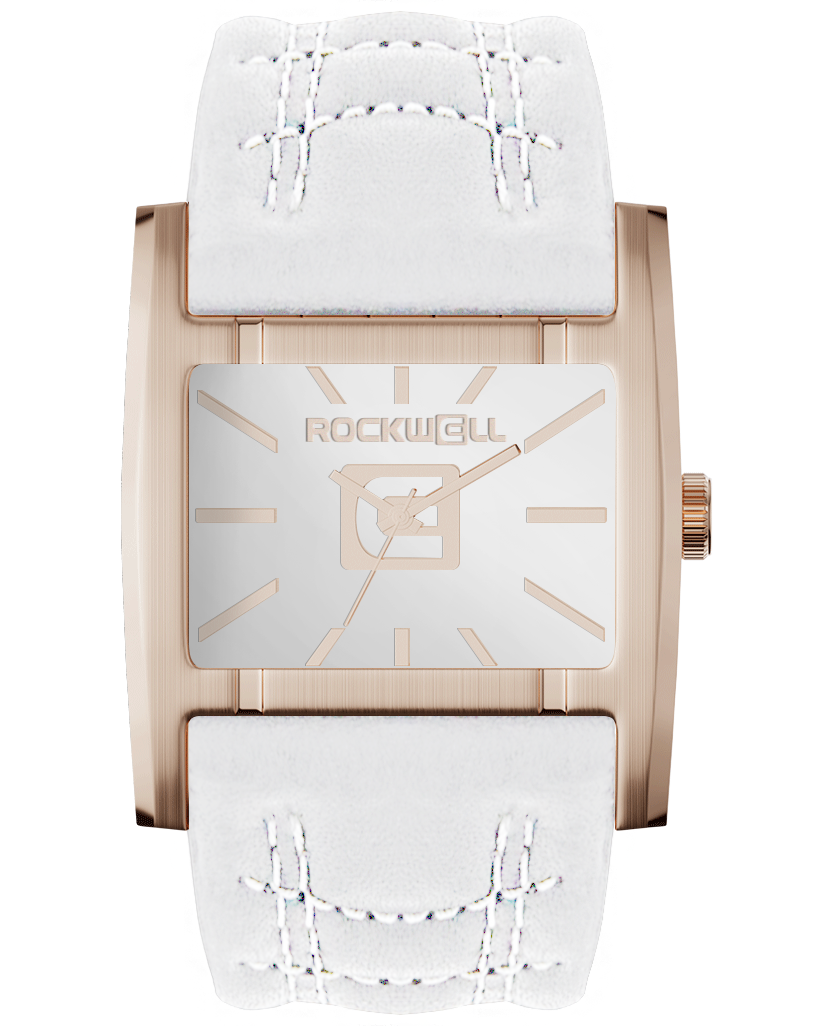 Montre Apostle Or Rose/Blanc
