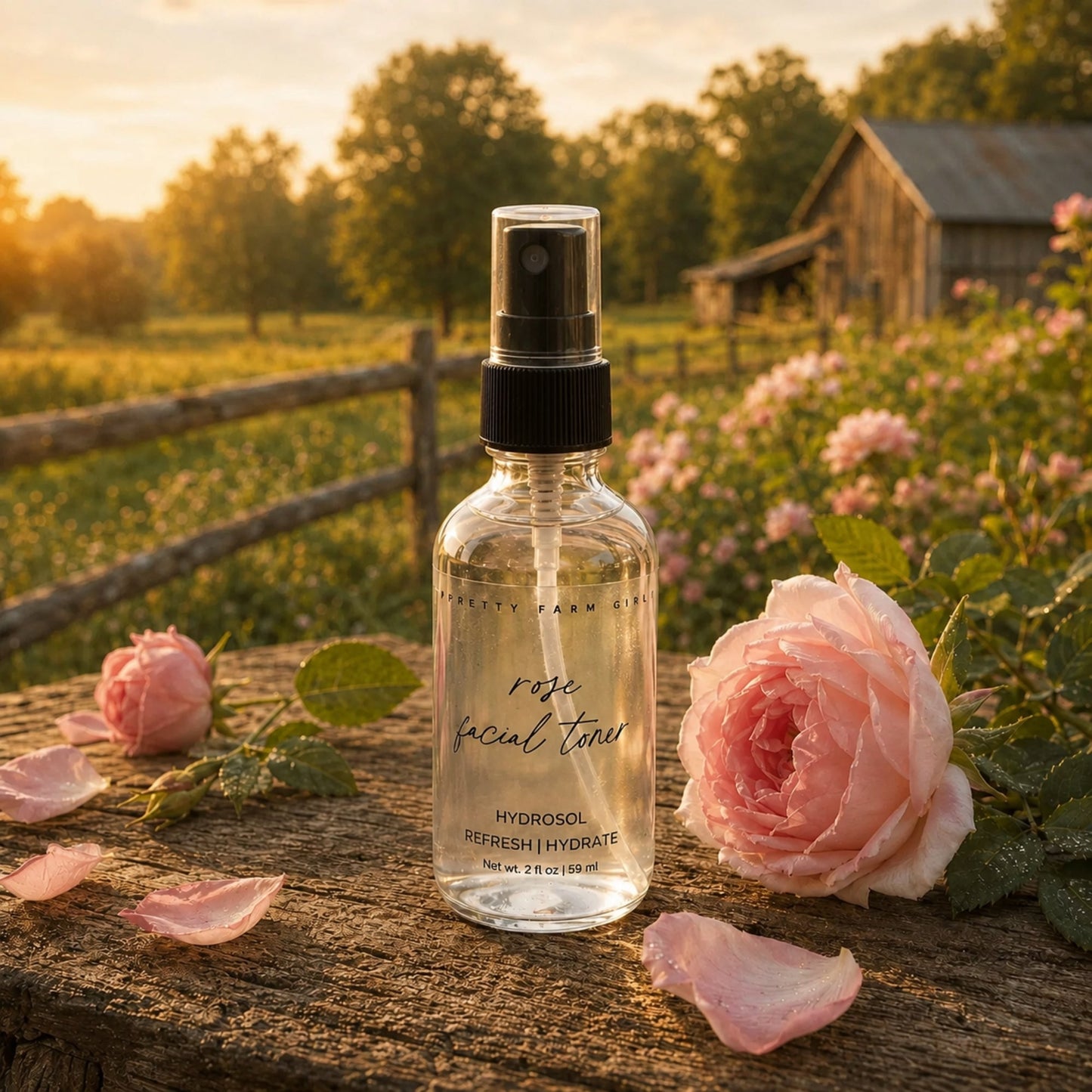 Revitalizing Organic Rose Water Facial Toner