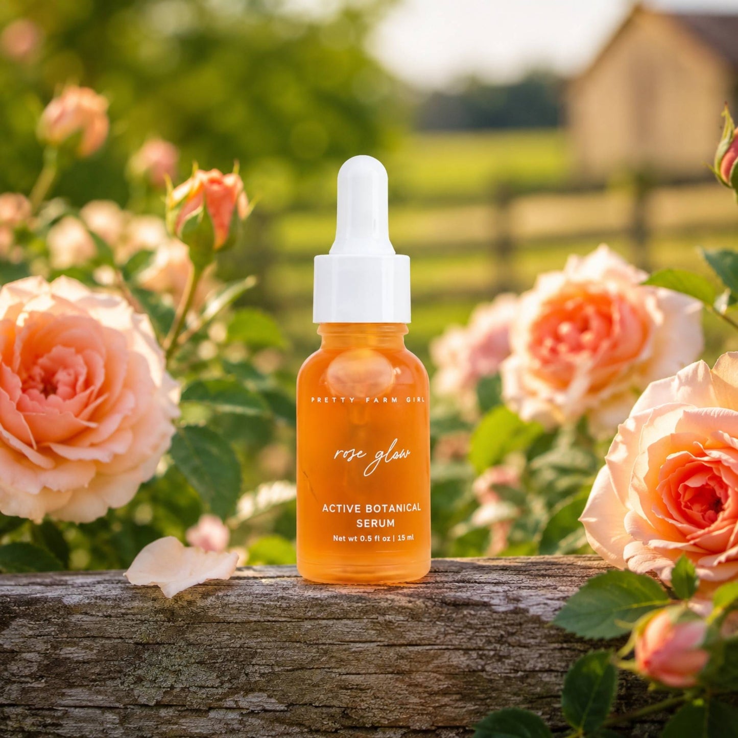 Suero facial antienvejecimiento Rose Glow
