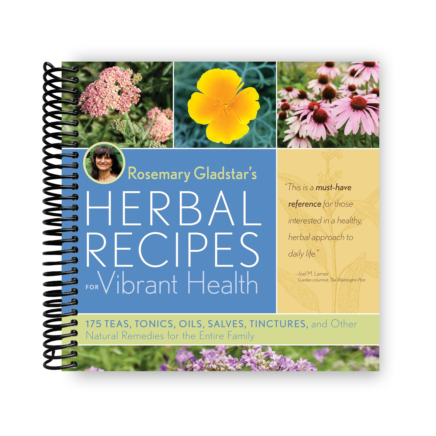 Rosemary Gladstar's Essential Herbal Remedies: 175 Natural Solutions for Family Wellness (Spiral Bound) - Korvel