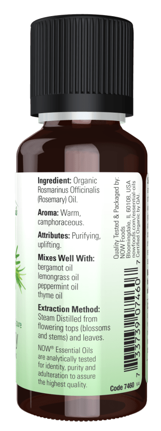 Huile Essentielle de Romarin Biologique - 100% Pure et Naturelle