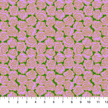 Tissu en coton Rosette Lilac Yesterday - 44"/45" par yard