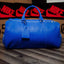 Royal Blue Leather Duffle Bag - Korvel