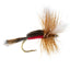 Classic Royal Humpy Hair Wing Dry Flies - 12 Pack Size 14 - Korvel