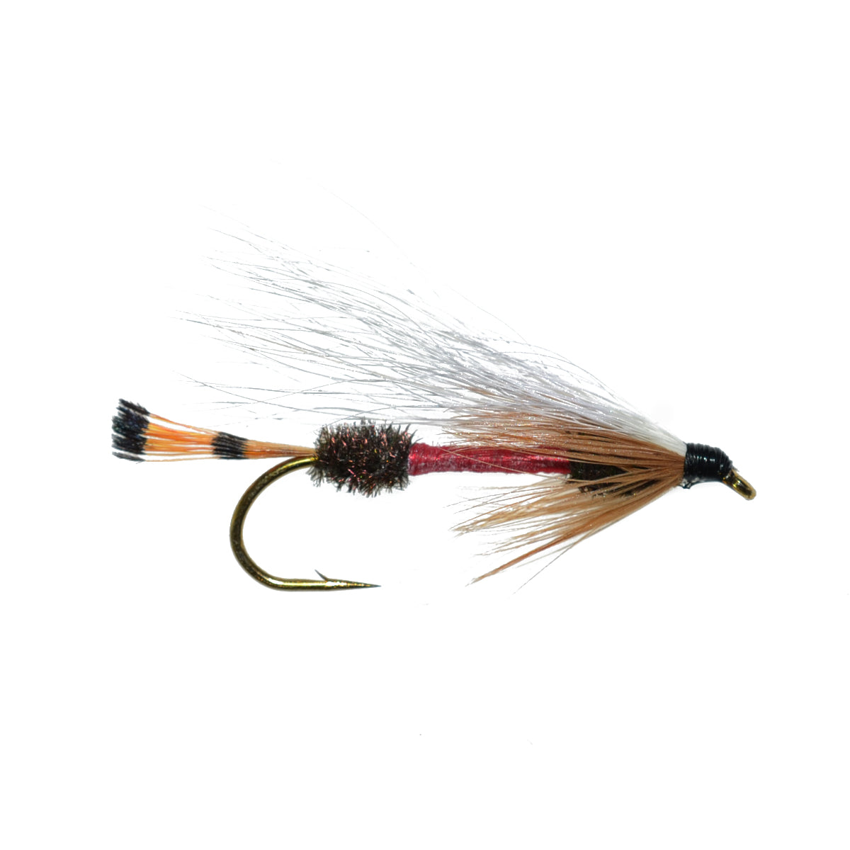 3-Pack Classic Royal Coachman Bucktail Streamer Flies - Size 4 - Korvel