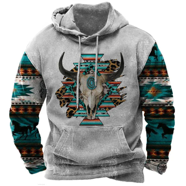 Sudadera deportiva de impresión digital para hombre