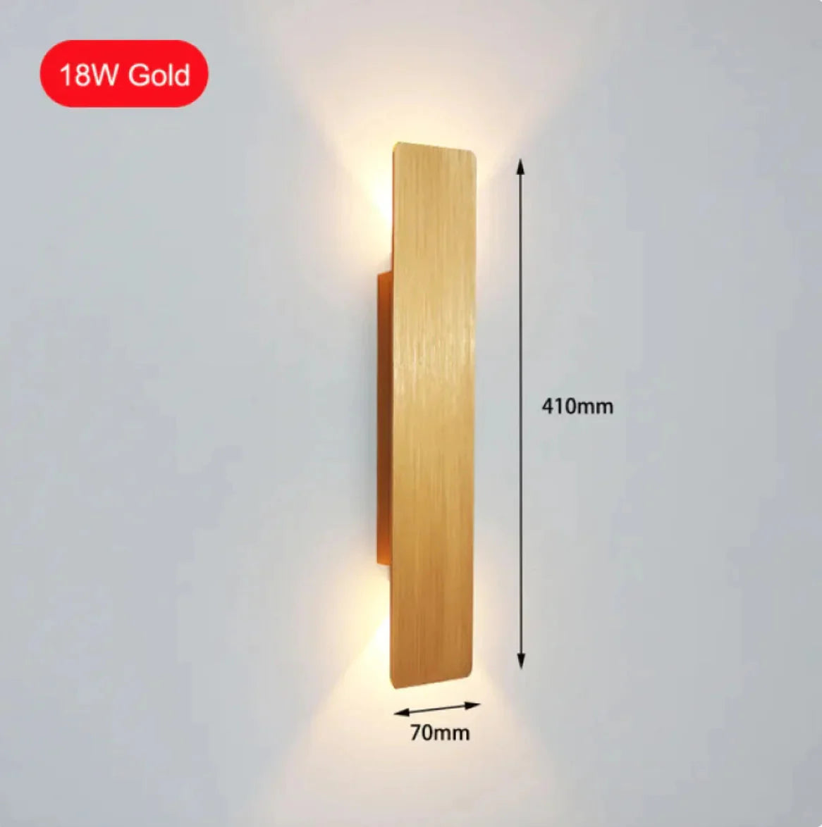 Modern 6W LED Indoor Wall Lamp for Bedroom & Living Room