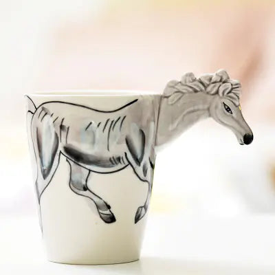 3D Animal Ceramic Mug - Unique Drinkware