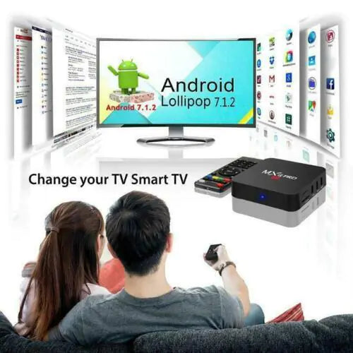 MXQ Pro 4K Ultra HD Smart TV Box Media Player