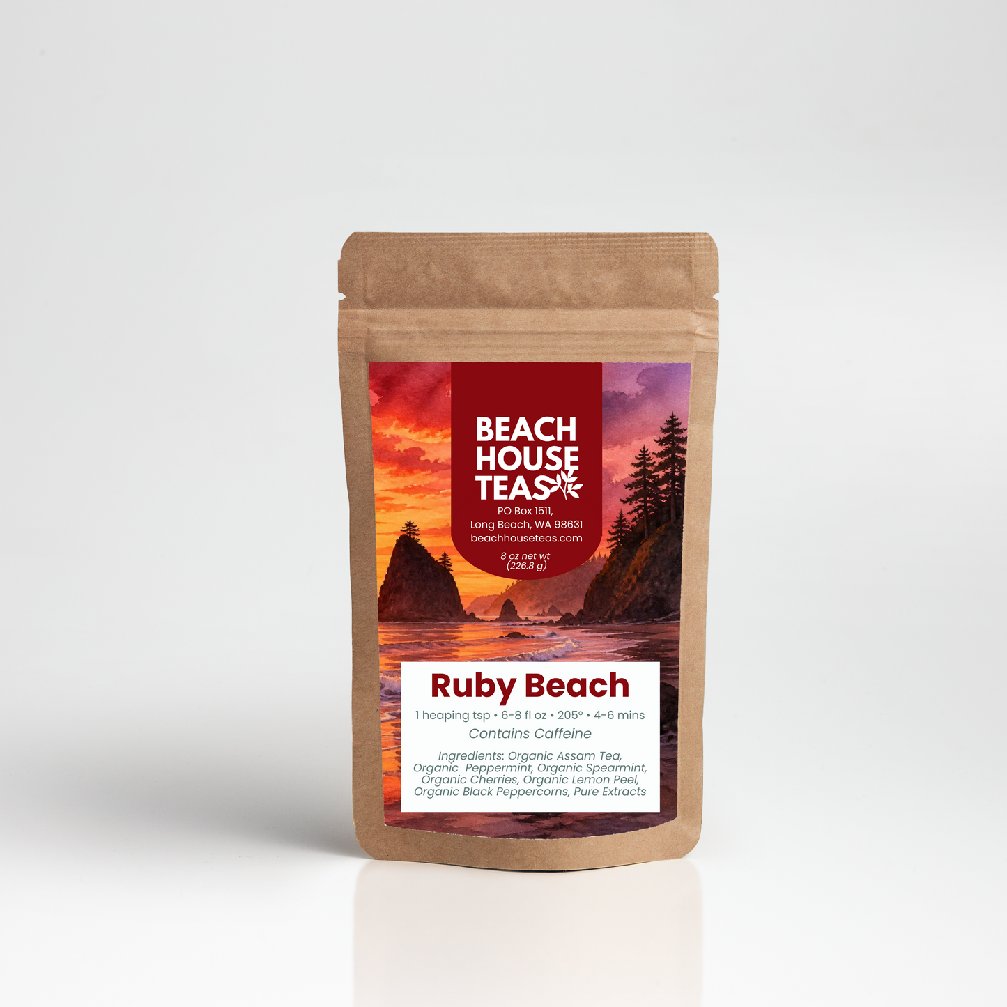 Ruby Beach Organic Loose-Leaf Tea
