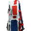 Ruck - Mochila Deluxe de 26 Litros en Rojo, Blanco y Azul