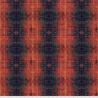 Rust Saint Concerto Abandoned Cotton Fabric - 44"/45" Per Yard
