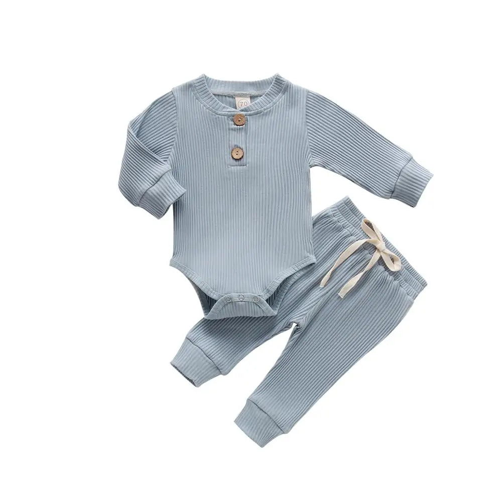 Conjunto de Punto Acogedor para Bebé Otoño