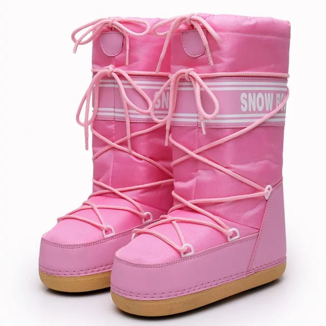 Botas de Invierno Impermeables para Mujeres con Comodidad y Estilo