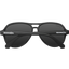 Casino Sunglasses - Matte Black & Flash Silver Style - Korvel