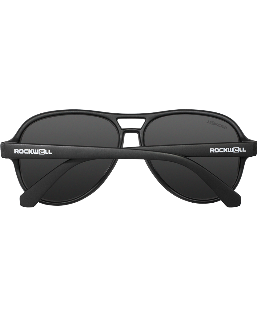 Casino Sunglasses - Matte Black & Flash Silver Style - Korvel