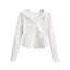 Lucyever Y2K Slim Fit Cropped Zip-Up Hoodie