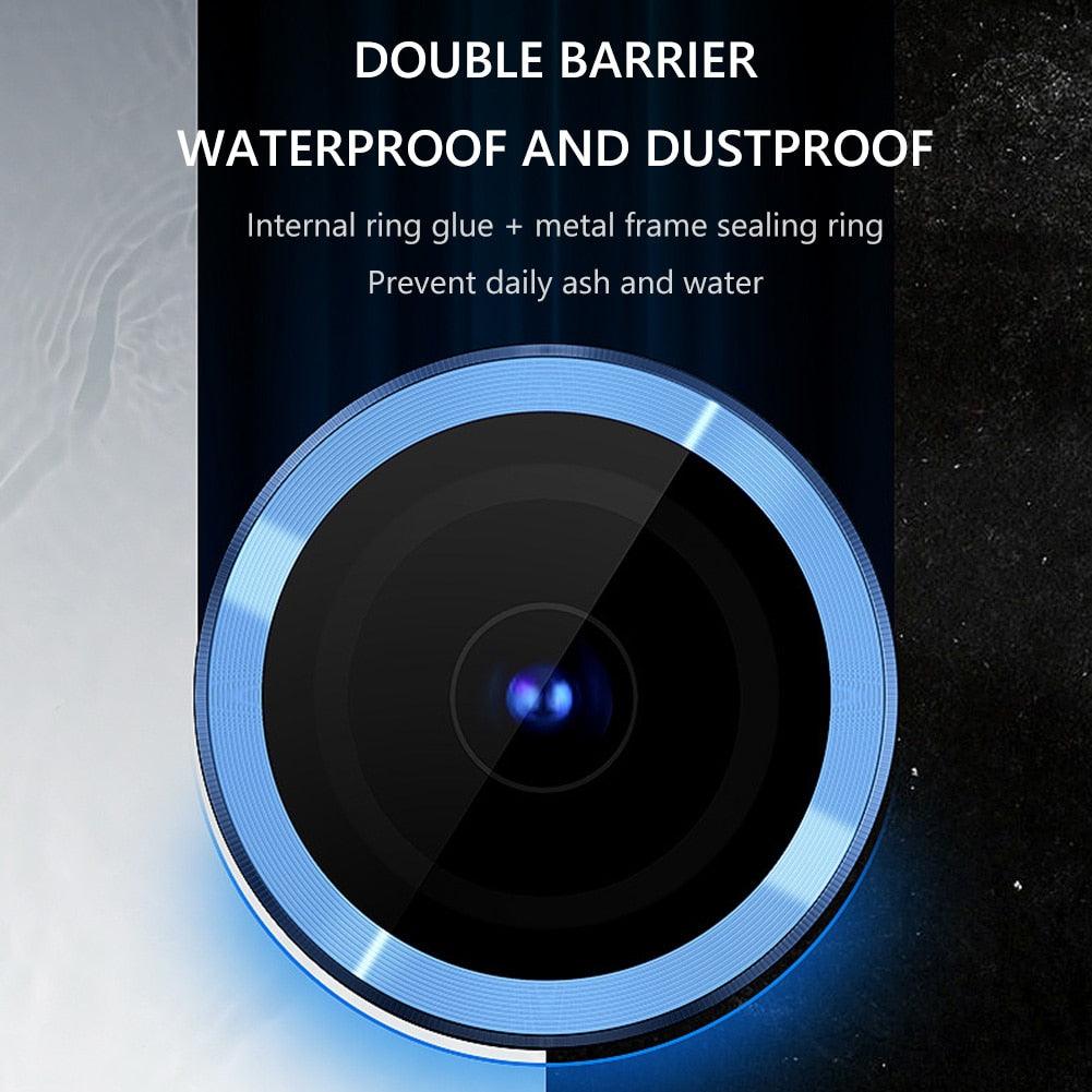 Film en verre protecteur HD en 3 pièces pour iPhone 14 Pro/Pro Max