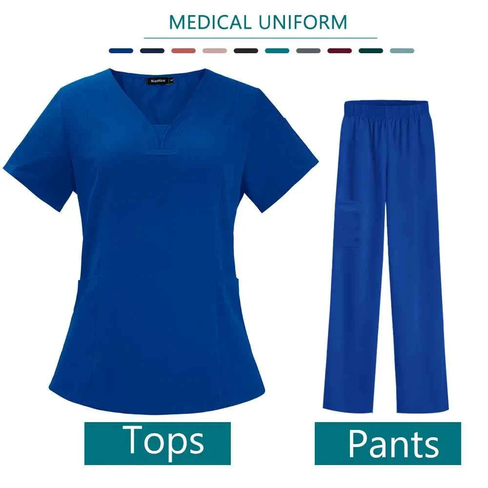 Ensemble de Blouses Médicales Premium pour Infirmières Professionnelles