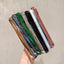 Coque de portefeuille transparente pour iPhone