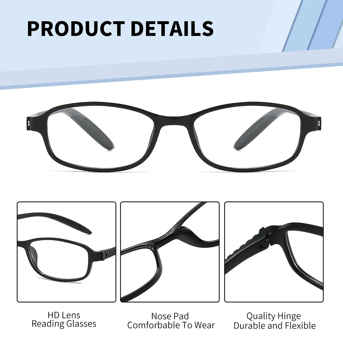 Lunettes de presbytie classiques BARCUR - Lunettes de lecture de haute qualité