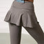 Women High Waist Skirt Leggings