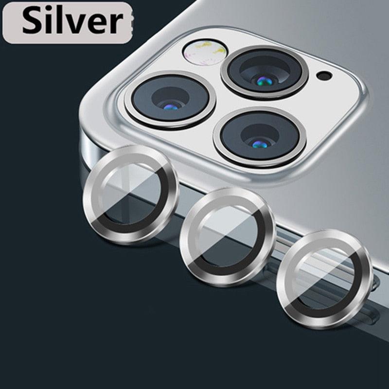 Titanium Alloy HD Camera Lens Protector for iPhone 12/13/14 Series - 9H Scratch-Resistant - Korvel