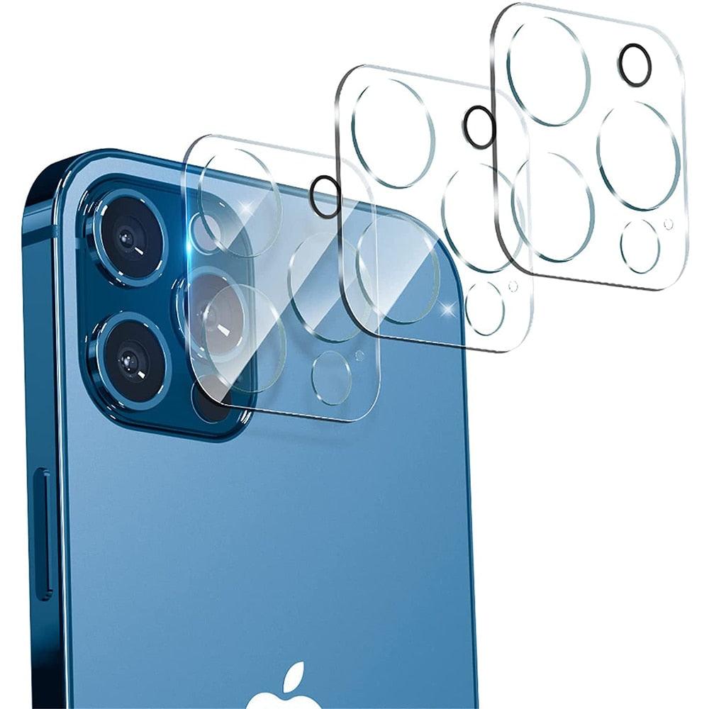 Protector de Lente de Cámara Trasera 3D HD Premium para iPhone