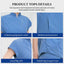 Ensemble de Blouses Médicales Unisexes - Uniformes Professionnels
