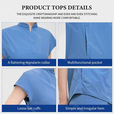 Conjunto de Scrubs Médicos Unisex - Uniformes Profesionales