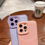 Funda de Cartera de Silicona Cuadrada de Cuero de Lujo para iPhone