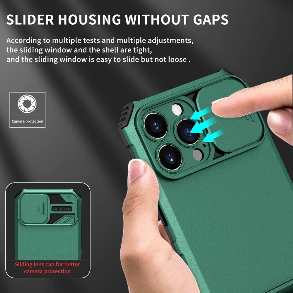 Premium Heavy Duty Shockproof iPhone 13 Pro Case with Camera Protection