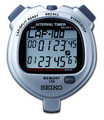 SEIKO S057 - Advanced Dual Timer with 100 Lap Memory - Korvel