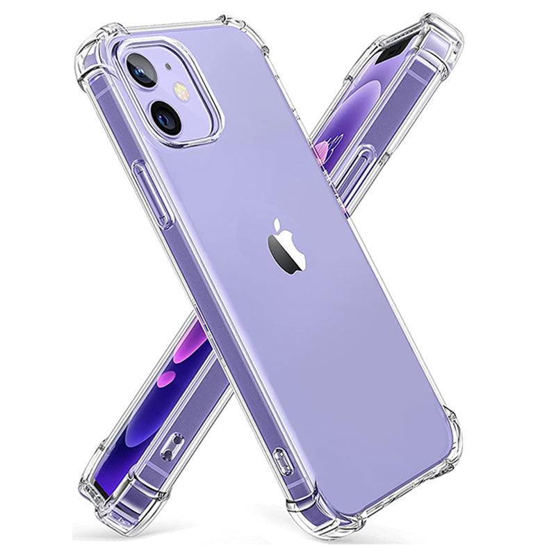 Coque de téléphone en silicone épais et antichoc pour modèles d'iPhone