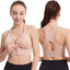 Women's Front Zipper Sports Bra for Active Lifestyles