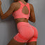 Conjunto de Cortos de Fitness para Mujeres Yoga