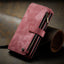 Vintage Leather Wallet Case for iPhone 11-14 Pro Max Mini