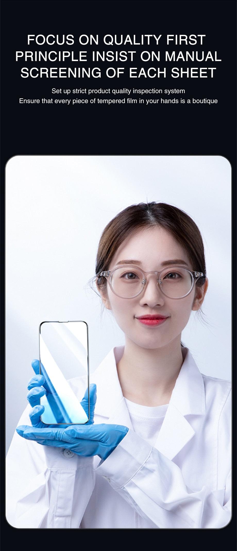 Premium Tempered Glass Screen Protector for iPhone Models