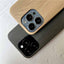 Coque de téléphone en bois rétro premium pour iPhone