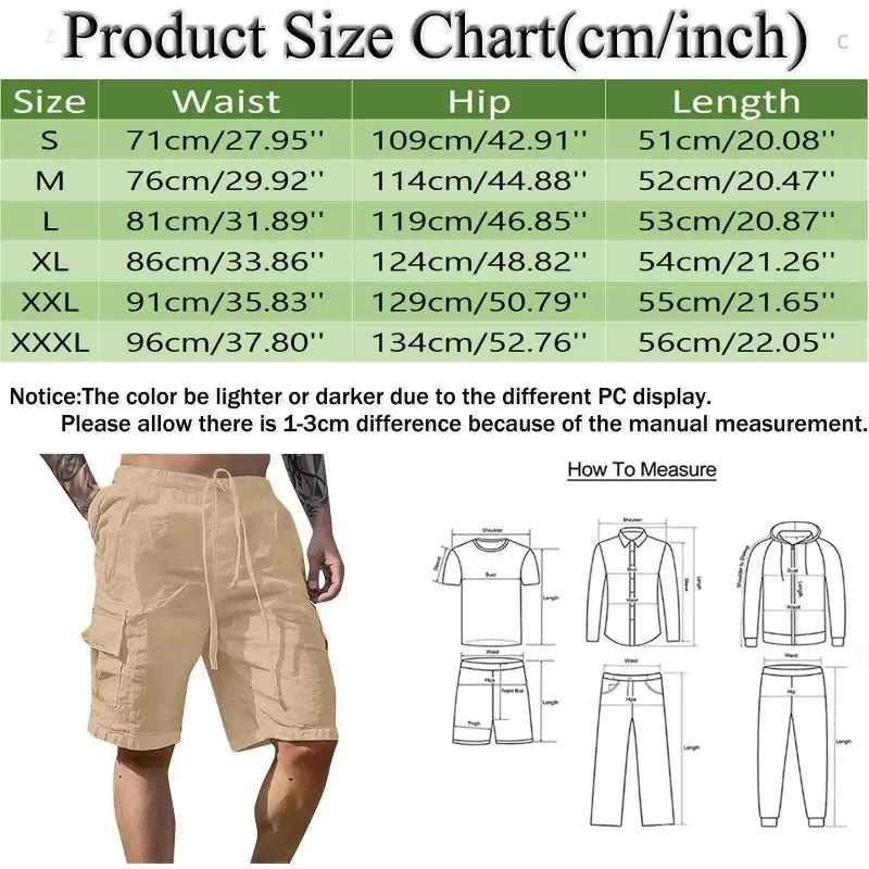 Shorts Cargo pour Hommes SunChill