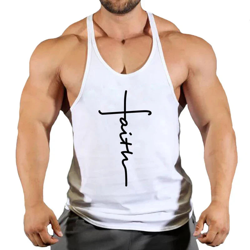 Camiseta sin mangas premium para hombres, ideal para entusiastas del fitness