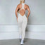 Mono sin mangas con cremallera para mujer para ropa activa