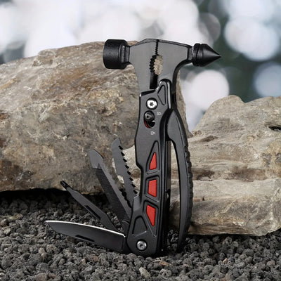 TrailMaster Compact Multitool & Tactical Hammer